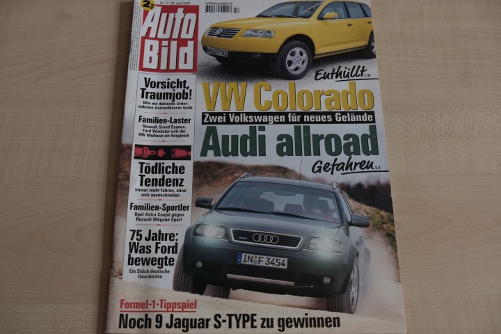 Deckblatt Auto Bild (17/2000)